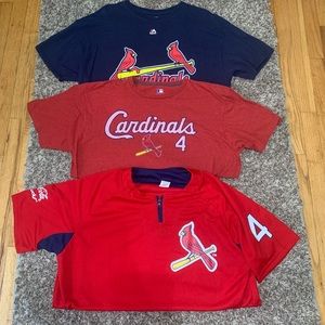 Yadier Molina Baseball Shirt Lot!! SZ XL!!